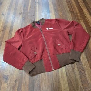 Her Universe Marvel Iron Man Stark Industries Bomber Jacket Size Small
